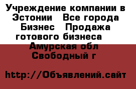 Учреждение компании в Эстонии - Все города Бизнес » Продажа готового бизнеса   . Амурская обл.,Свободный г.